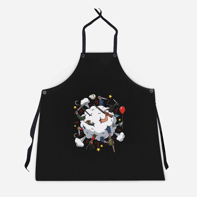 Slashers Fight-Unisex-Kitchen-Apron-Getsousa!