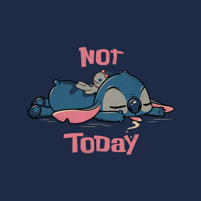 Not Today Stitch-None-Glossy-Sticker-rocketman_art
