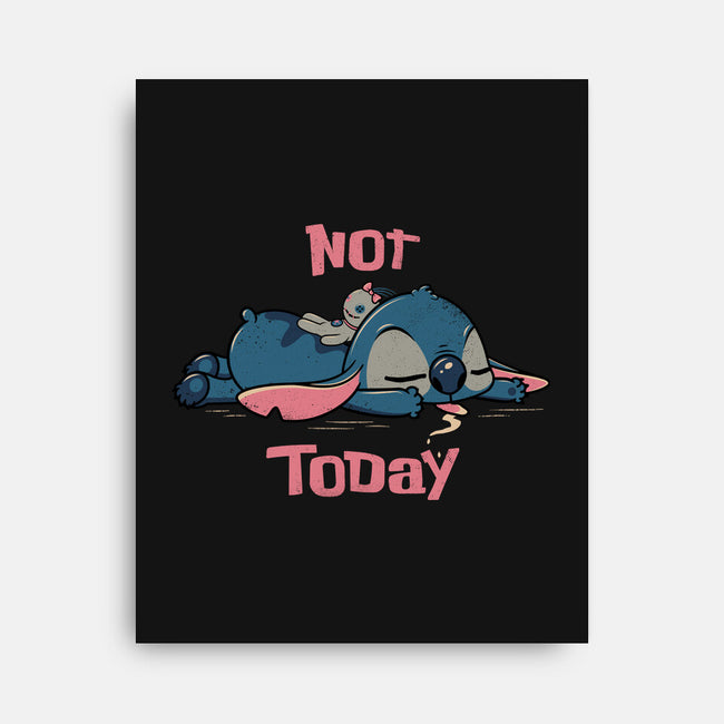 Not Today Stitch-None-Stretched-Canvas-rocketman_art