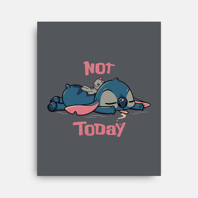 Not Today Stitch-None-Stretched-Canvas-rocketman_art