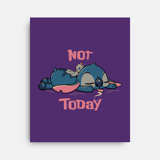 Not Today Stitch-None-Stretched-Canvas-rocketman_art