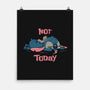 Not Today Stitch-None-Matte-Poster-rocketman_art