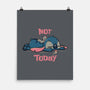 Not Today Stitch-None-Matte-Poster-rocketman_art