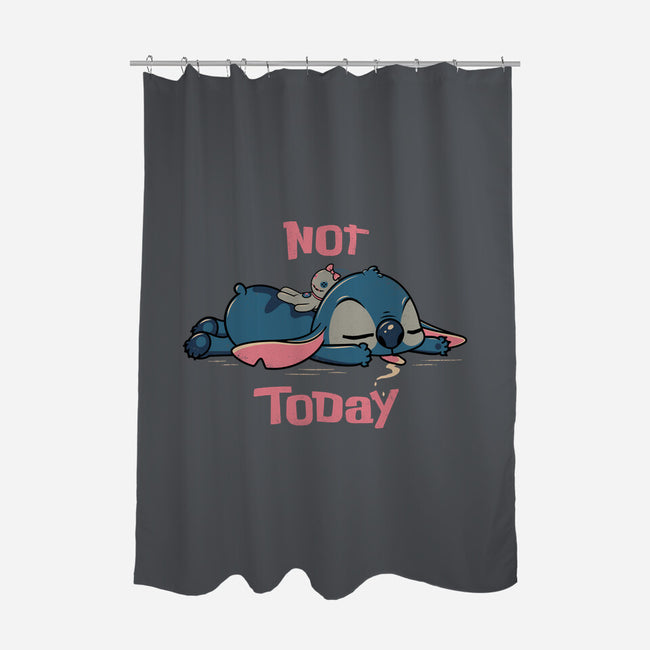 Not Today Stitch-None-Polyester-Shower Curtain-rocketman_art
