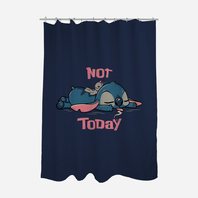 Not Today Stitch-None-Polyester-Shower Curtain-rocketman_art