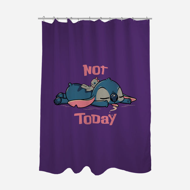 Not Today Stitch-None-Polyester-Shower Curtain-rocketman_art