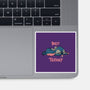 Not Today Stitch-None-Glossy-Sticker-rocketman_art