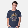 The Enemy's Quest-Mens-Basic-Tee-Skullpy