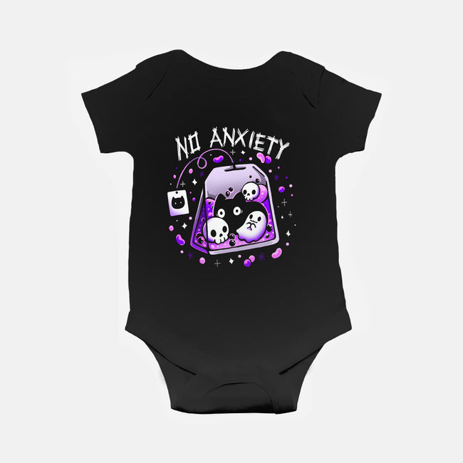 No Anxiety-Baby-Basic-Onesie-Vallina84