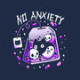 No Anxiety-Womens-Fitted-Tee-Vallina84