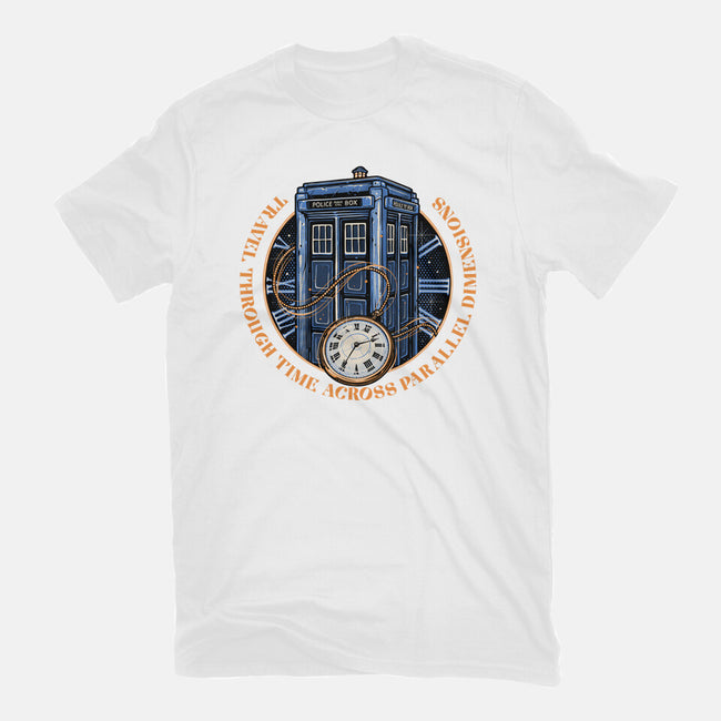 Across Parallel Dimensions-Unisex-Basic-Tee-glitchygorilla