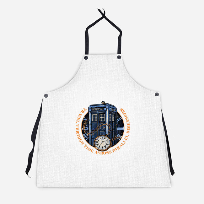 Across Parallel Dimensions-Unisex-Kitchen-Apron-glitchygorilla