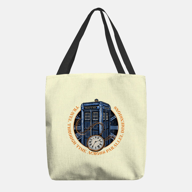 Across Parallel Dimensions-None-Basic Tote-Bag-glitchygorilla
