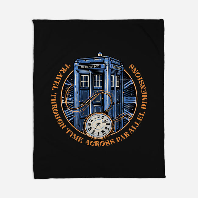 Across Parallel Dimensions-None-Fleece-Blanket-glitchygorilla