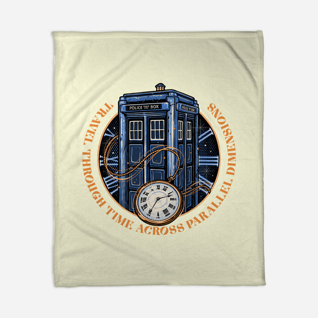 Across Parallel Dimensions-None-Fleece-Blanket-glitchygorilla