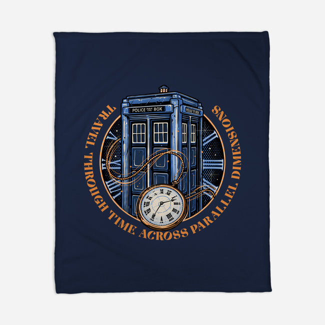 Across Parallel Dimensions-None-Fleece-Blanket-glitchygorilla