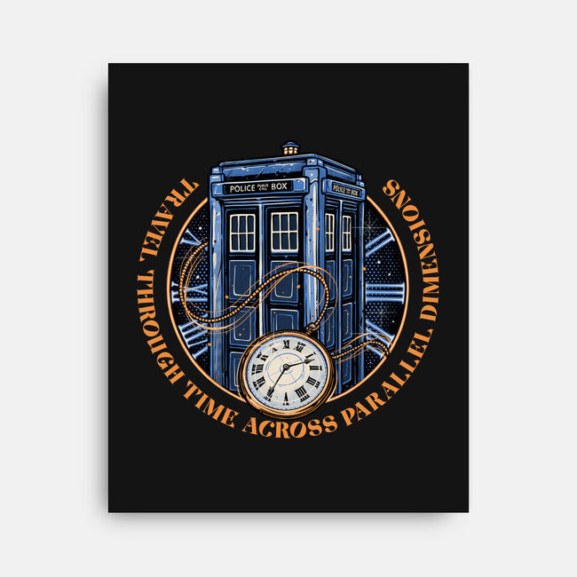 Across Parallel Dimensions-None-Stretched-Canvas-glitchygorilla