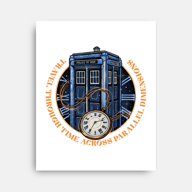 Across Parallel Dimensions-None-Stretched-Canvas-glitchygorilla