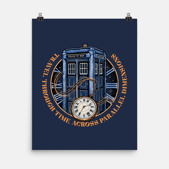 Across Parallel Dimensions-None-Matte-Poster-glitchygorilla