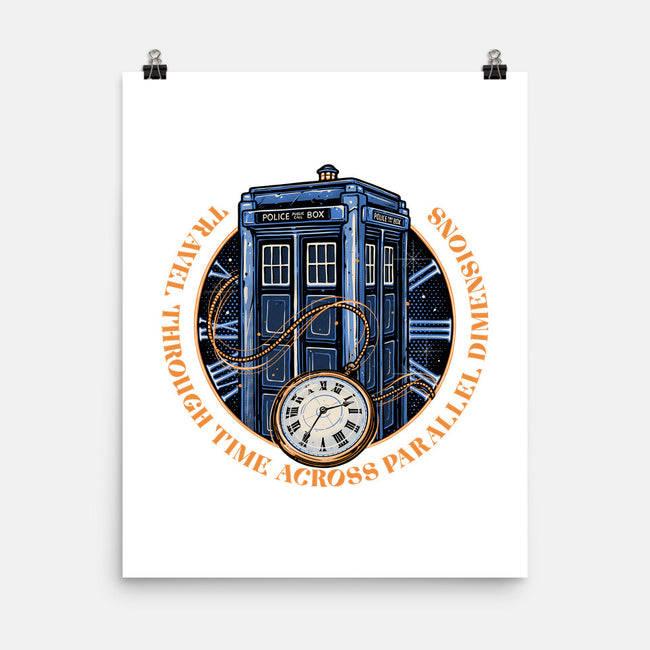 Across Parallel Dimensions-None-Matte-Poster-glitchygorilla