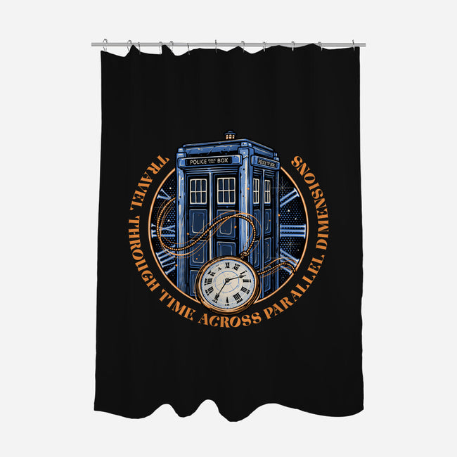 Across Parallel Dimensions-None-Polyester-Shower Curtain-glitchygorilla