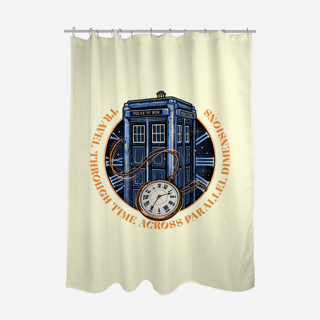 Across Parallel Dimensions-None-Polyester-Shower Curtain-glitchygorilla