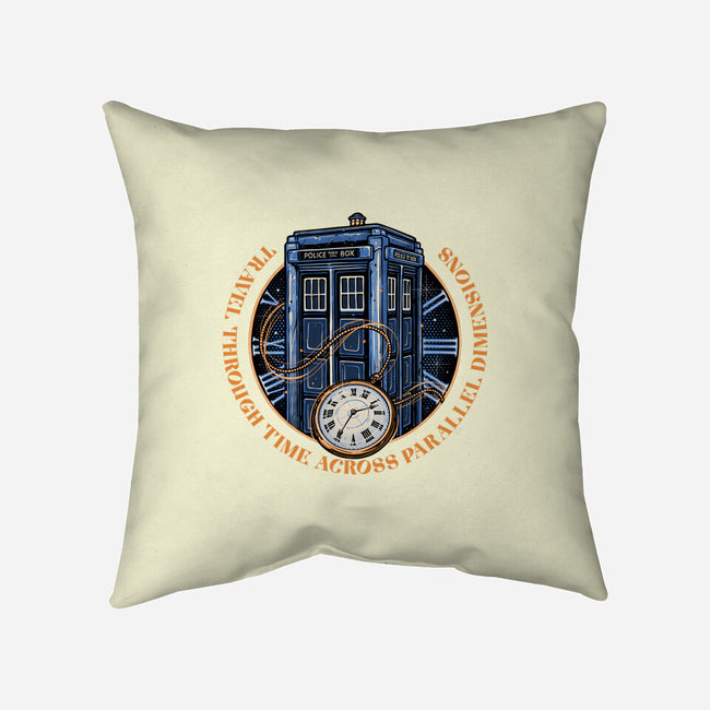 Across Parallel Dimensions-None-Removable Cover w Insert-Throw Pillow-glitchygorilla
