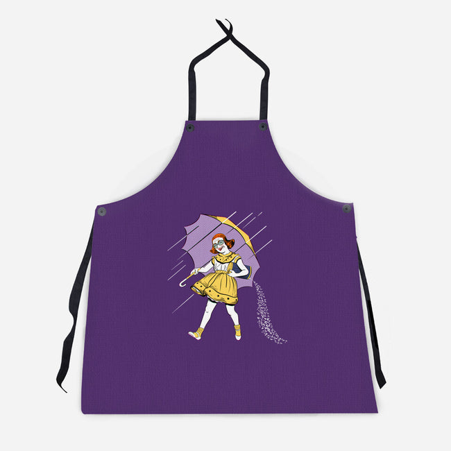 Don't Cross The Salt Line-Unisex-Kitchen-Apron-artducko