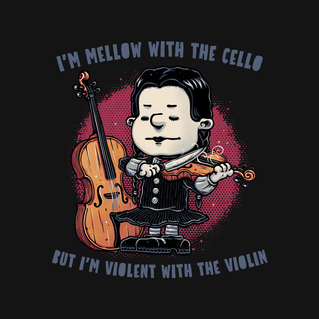 Violent With The Violin-None-Matte-Poster-glitchygorilla