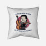 Violent With The Violin-None-Removable Cover w Insert-Throw Pillow-glitchygorilla