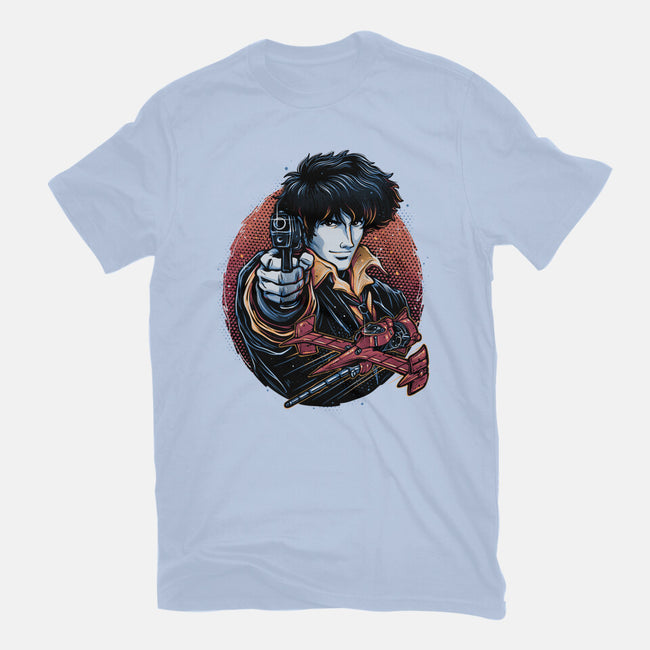 Hunt For The Space Bounty-Mens-Basic-Tee-glitchygorilla