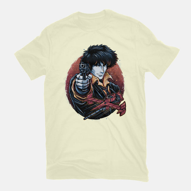 Hunt For The Space Bounty-Mens-Basic-Tee-glitchygorilla