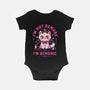 Demonic Cat-Baby-Basic-Onesie-eduely