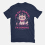 Demonic Cat-Youth-Basic-Tee-eduely