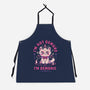 Demonic Cat-Unisex-Kitchen-Apron-eduely