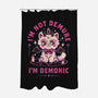 Demonic Cat-None-Polyester-Shower Curtain-eduely
