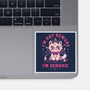 Demonic Cat-None-Glossy-Sticker-eduely