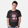 Demonic Cat-Mens-Basic-Tee-eduely