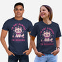 Demonic Cat-Unisex-Basic-Tee-eduely