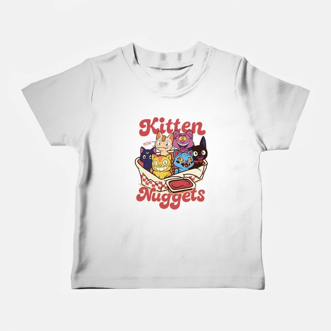Pop Kitten Nuggets-Baby-Basic-Tee-dandingeroz
