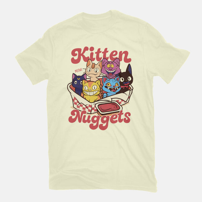 Pop Kitten Nuggets-Mens-Basic-Tee-dandingeroz