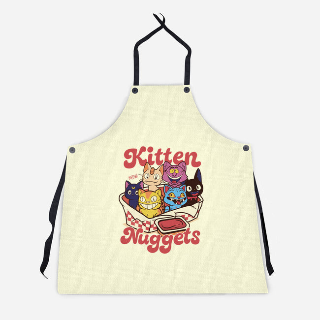Pop Kitten Nuggets-Unisex-Kitchen-Apron-dandingeroz