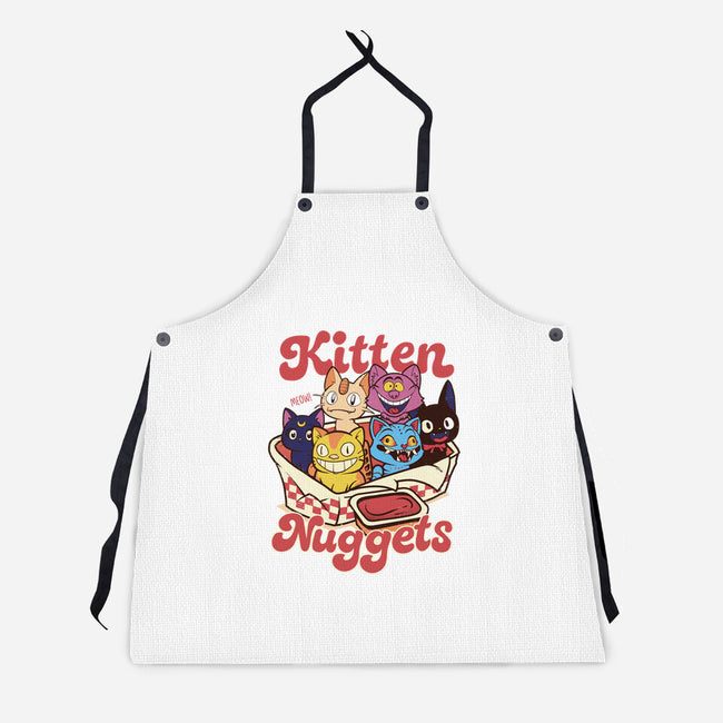 Pop Kitten Nuggets-Unisex-Kitchen-Apron-dandingeroz