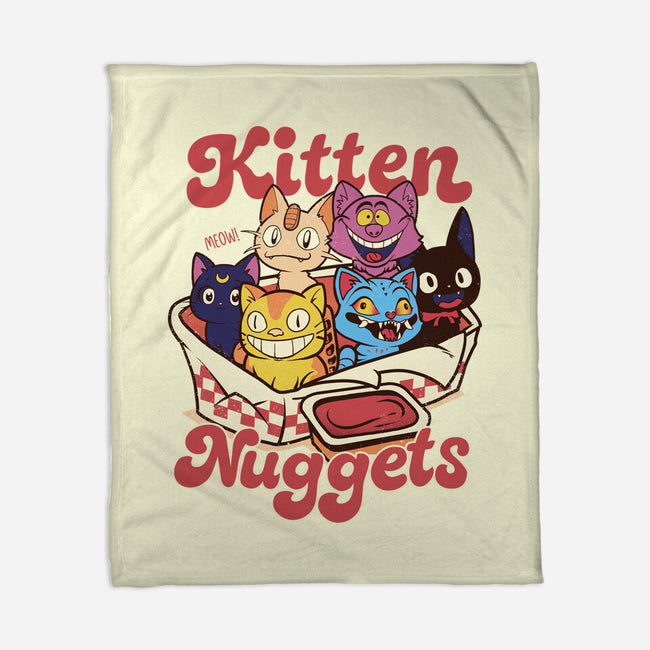 Pop Kitten Nuggets-None-Fleece-Blanket-dandingeroz