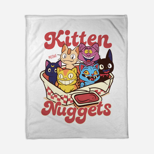 Pop Kitten Nuggets-None-Fleece-Blanket-dandingeroz
