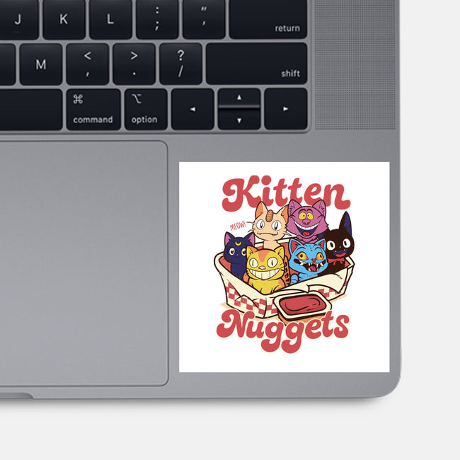 Pop Kitten Nuggets-None-Glossy-Sticker-dandingeroz