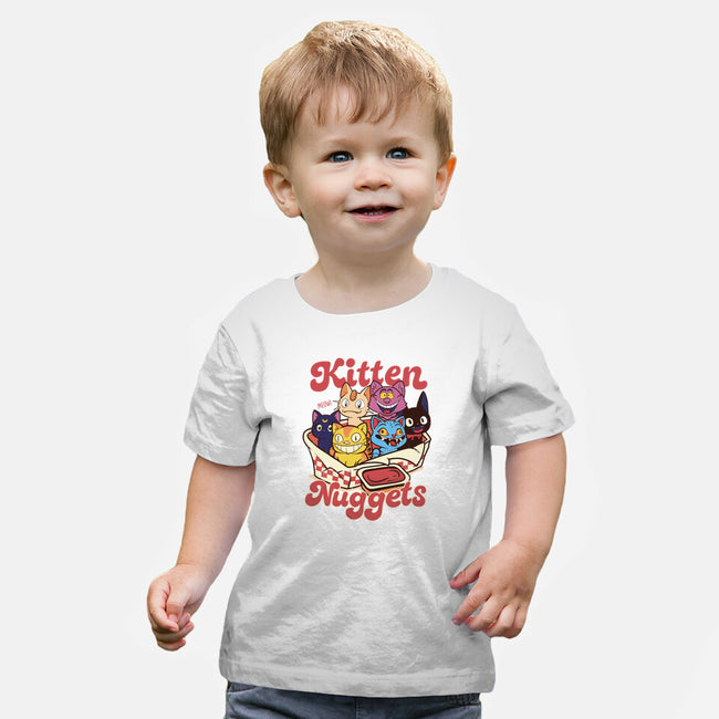 Pop Kitten Nuggets-Baby-Basic-Tee-dandingeroz