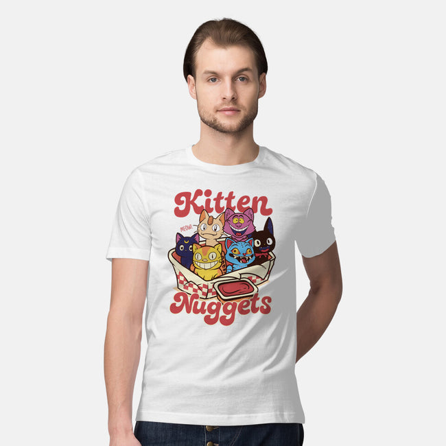 Pop Kitten Nuggets-Mens-Premium-Tee-dandingeroz