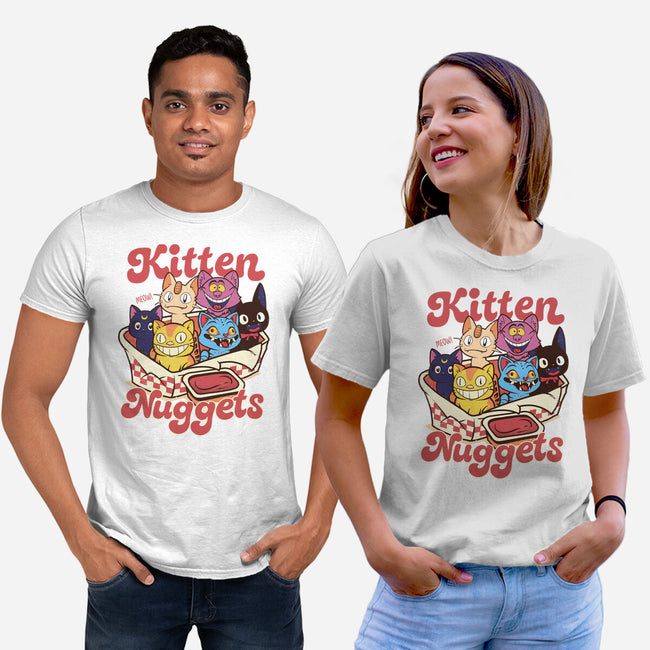 Pop Kitten Nuggets-Unisex-Basic-Tee-dandingeroz