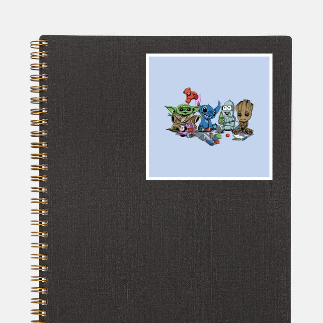 Awesome Kindergarten-None-Glossy-Sticker-zascanauta